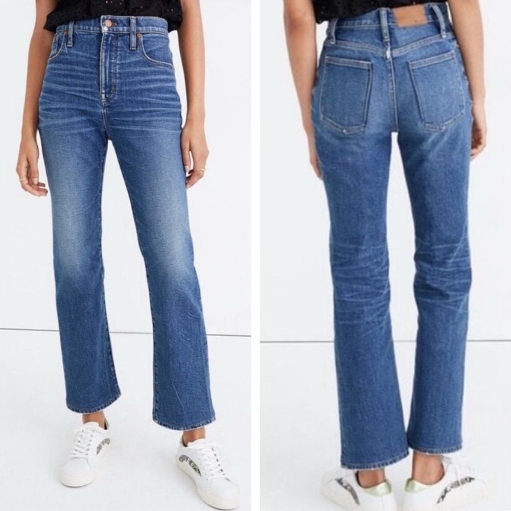 Madewell Slim Demi-Boot Jeans Size 26